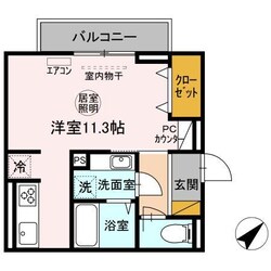 フランボワーズ中島の物件間取画像